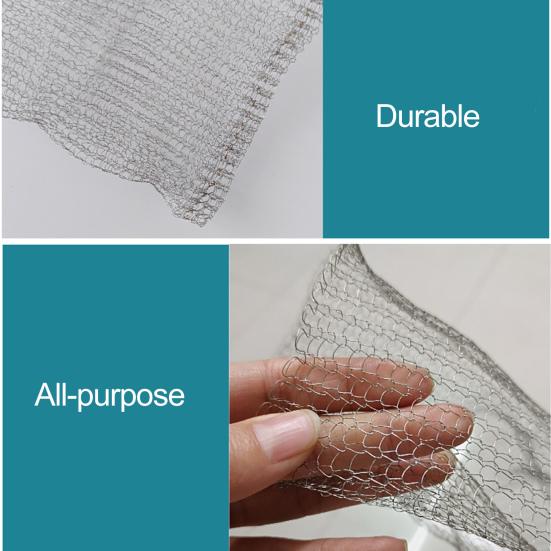 Plant Mesh Bag Wear-Resistant Reusable Sturdy Stainless Steel Plant Root Protector Mesh