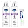 Sensodyne Fresh Mint Sensitive Toothpaste & Vaseline Firming Body Lotion Duo