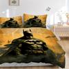 3pcs Batman Bedding Set, Soft Polyester Duvet Cover and Pillowcases Machine Washable Seasons all suitable & Guest Room Decor274