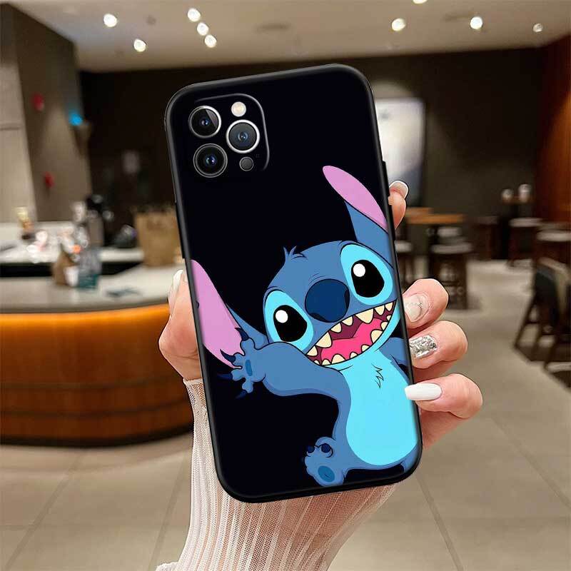 Cute Lilo Stitch Phone Case for Redmi Note 12 12S 12C 13 13C 13R 14 14S 14R 14C 11A 13X A3 A3X A4 A5 Pro Max Plus