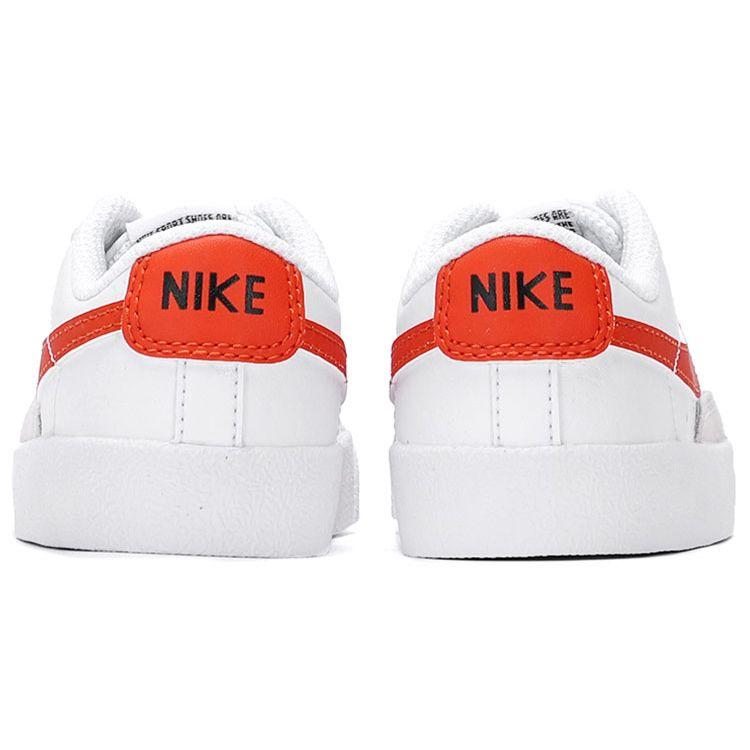 Nike Blazer 77 Comfortable Casual Sneakers Non-Slip Durable Low-Top Walking Shoes Baby sneakers White Red DA4076-106