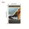 Sexy Woman Vintage Tin Sign 8x12 Inch Rustproof Metal Wall Art For Bedroom Bar Man Cave Garage Home Decor
