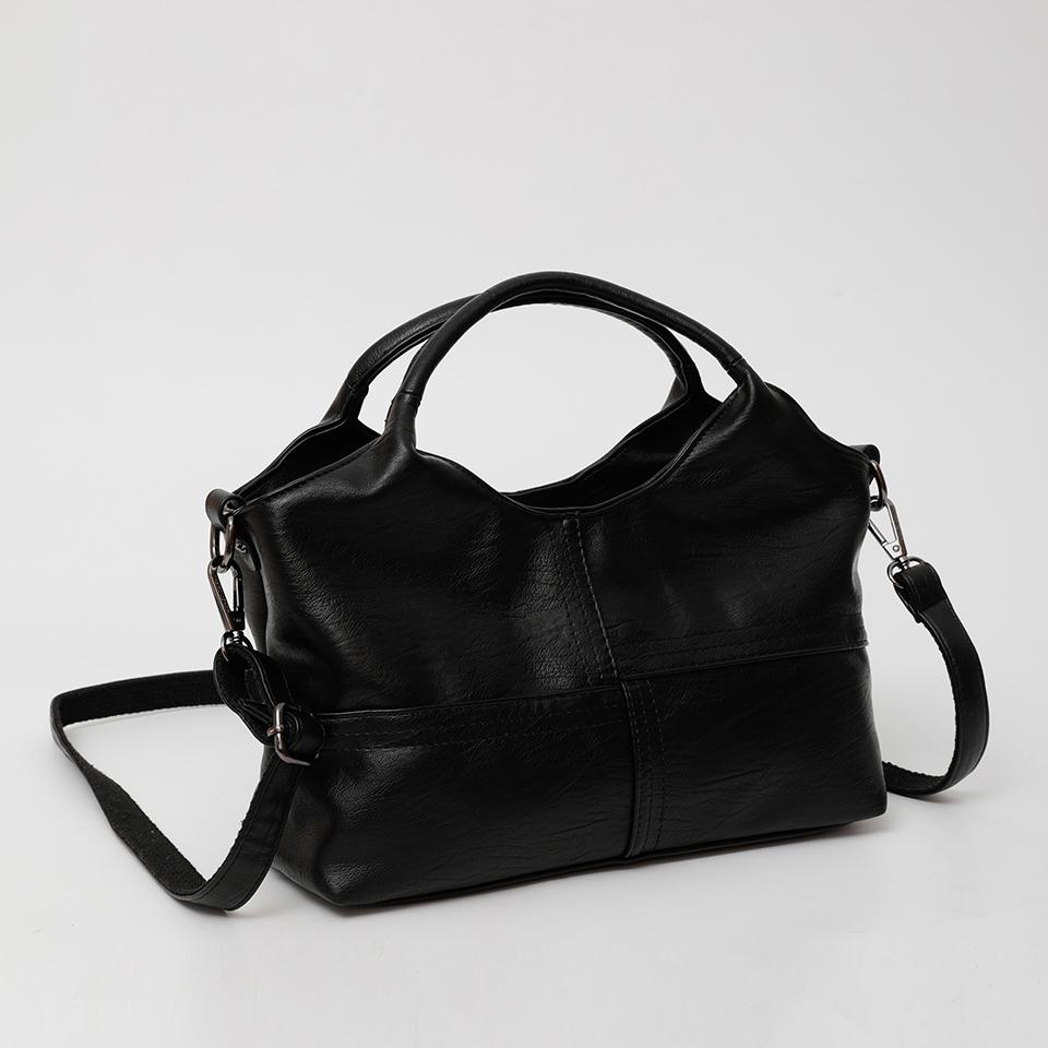 Damen Handtasche aus weichem PU-Leder – Stilvolle Umhängetasche & Crossbody-Schultertasche für Damen