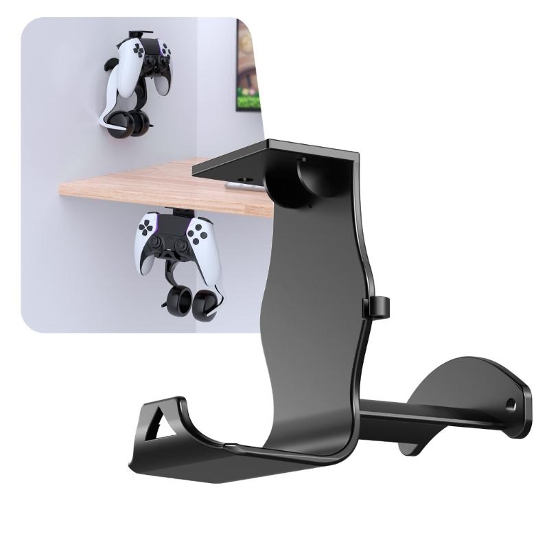 Headsets Rack Space Saving Wall and Under Desk Mount Holdet for Gaming Headsets Storage Solution Wall Stand
