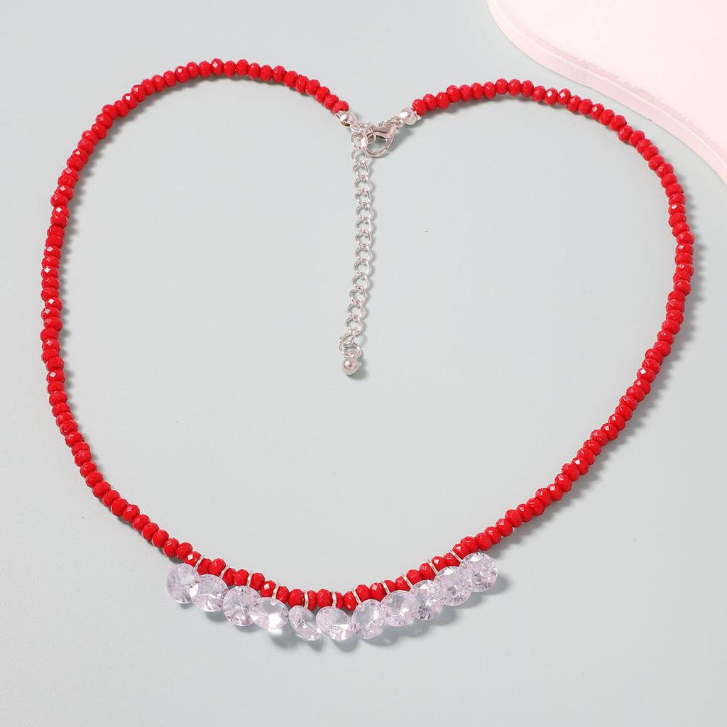 Simple and Fashionable Ins Wind Beaded Niche Design Sense Regular Necklace, Versatile Temperament Woman