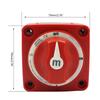 2/3/4-Position M-Serie Schalter Trennschalter Einzel-Doppel Ein/Aus Marine 12-48V 300A Schalter