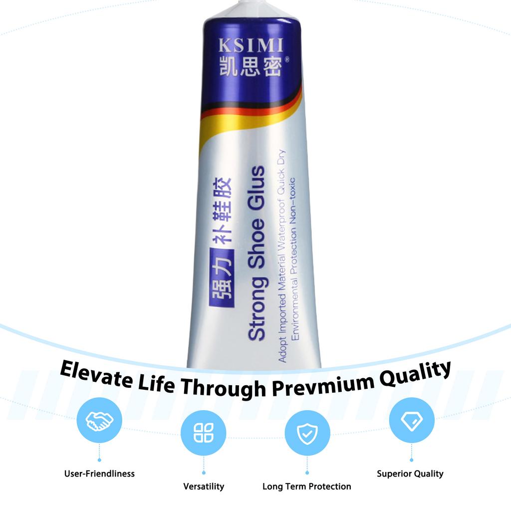 60ml Shoe Repair Adhesive Glue Waterproof Quick-Dry Shoe Safe Strong Glue for Sneakers Leather Shoes Sports Shoes