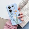 Case For Redmi Note 13 Pro 4G 5G Cute Heart Flower Back Cover Soft Silicone Matte Protective Fundas For Redmi Note13 Pro Bumper