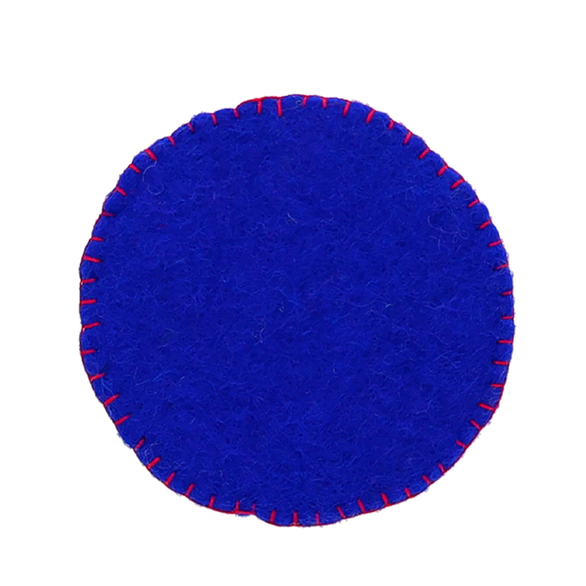 Marushin Set of Nepalese Stitched Fair 0395020600 Coasters, 4, Coasters, Handmade, Trade,