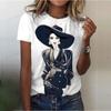 Women T Shirt Harajuku Fashion T-shirt Female Casual Short Sleeve Tops Tee 90s Girls Sexy Tees Shirt Graphic T-shirts Streetwear