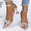 Anti-slip Shoes, Fashionable High-heeled Women's Sandals