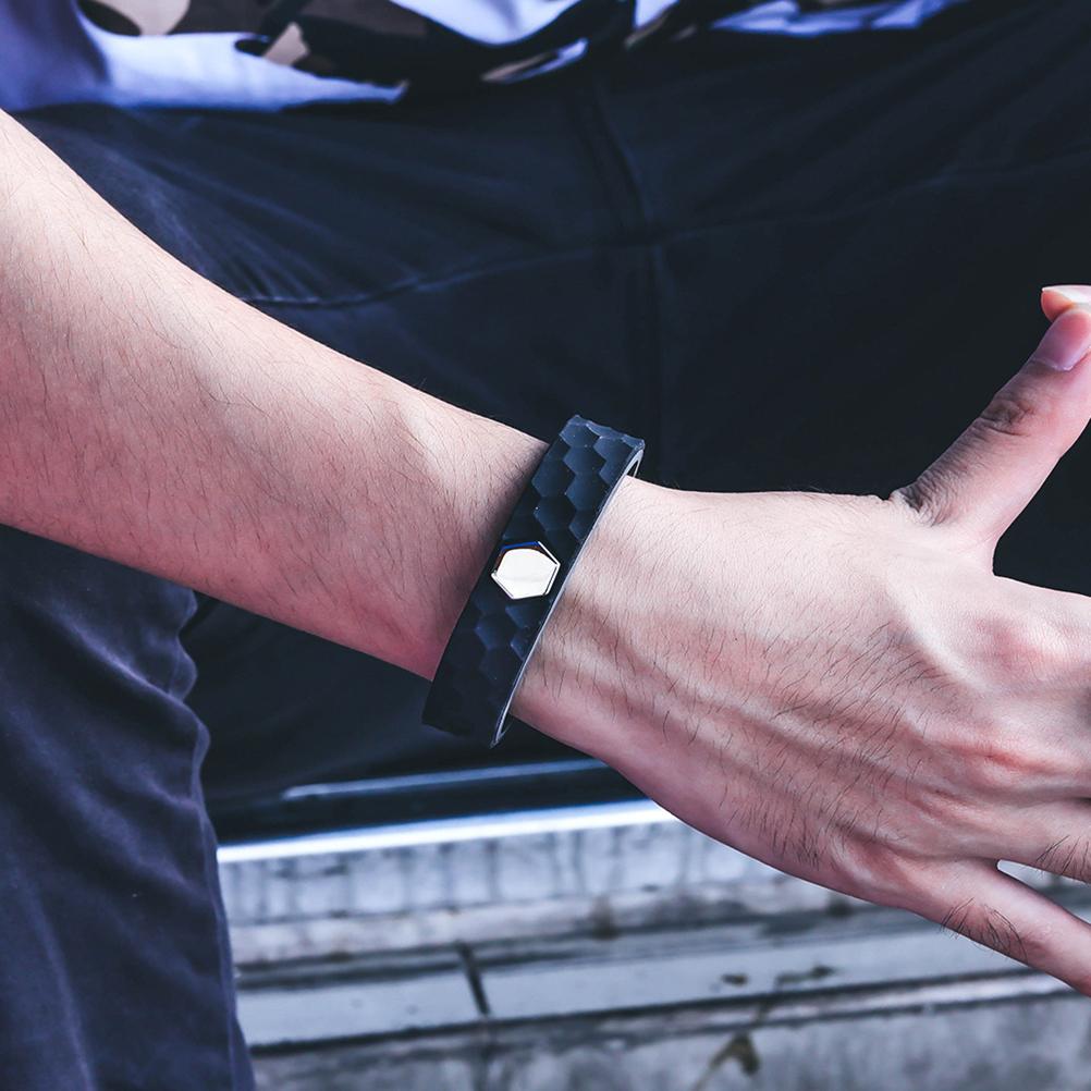 Anti Static Wristband Adjustable Waterproof Silicone Bracelet Prevents Static Anti Static Sports Bracelet for Men and