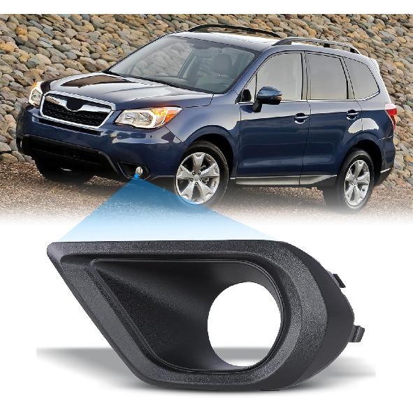 AUTOWIKI Fog Lights Covers for 2014-2016 Subaru Forester 2.5i Models OEM Fog Lamps Bezel Replacement for 14-16 Subaru Forester 2.5i Left Driver Side