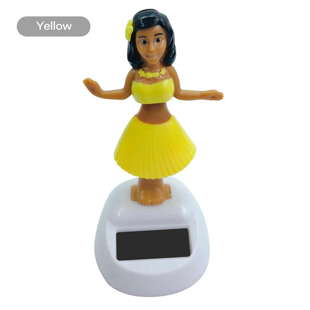 Mașină solară automată leagăn păpușă dansatoare bijuterii ornamente figurine pentru păpuși ornamente creative pentru fete în miniatură decorațiuni pentru casă