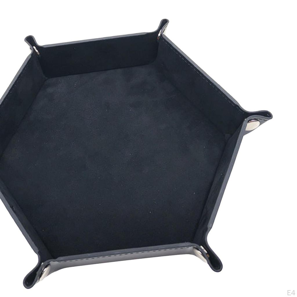 Tray Folding Set PU Leather for RPG, DND And Board Games
