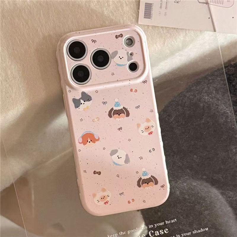 

Little Elephant Head Heart Window Phone Case for iPhone 17 Pro Max, Cartoon Style iPhone 11 Pro Max