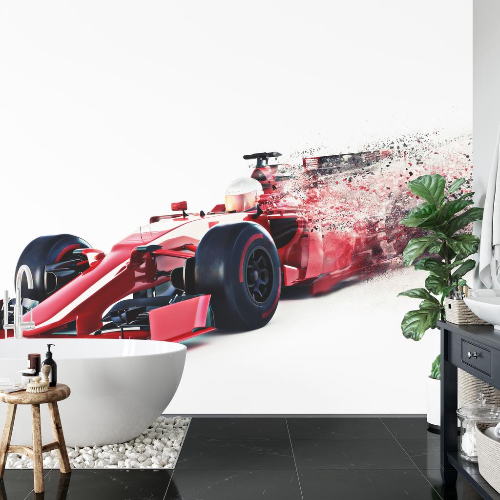 Photomural Abstract F1 Car Smooth Vinyl 520x318