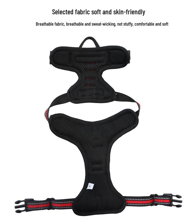 Reflective Explosion-Proof Dog Saddle Harness