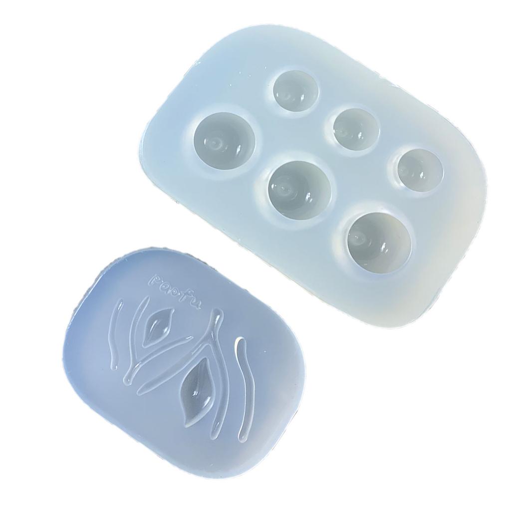 Mold pentru accesorii practice Set de matrițe din silicon convenabil pentru realizarea diferitelor obiecte de artizanat și proiecte de bijuterii realizate manual