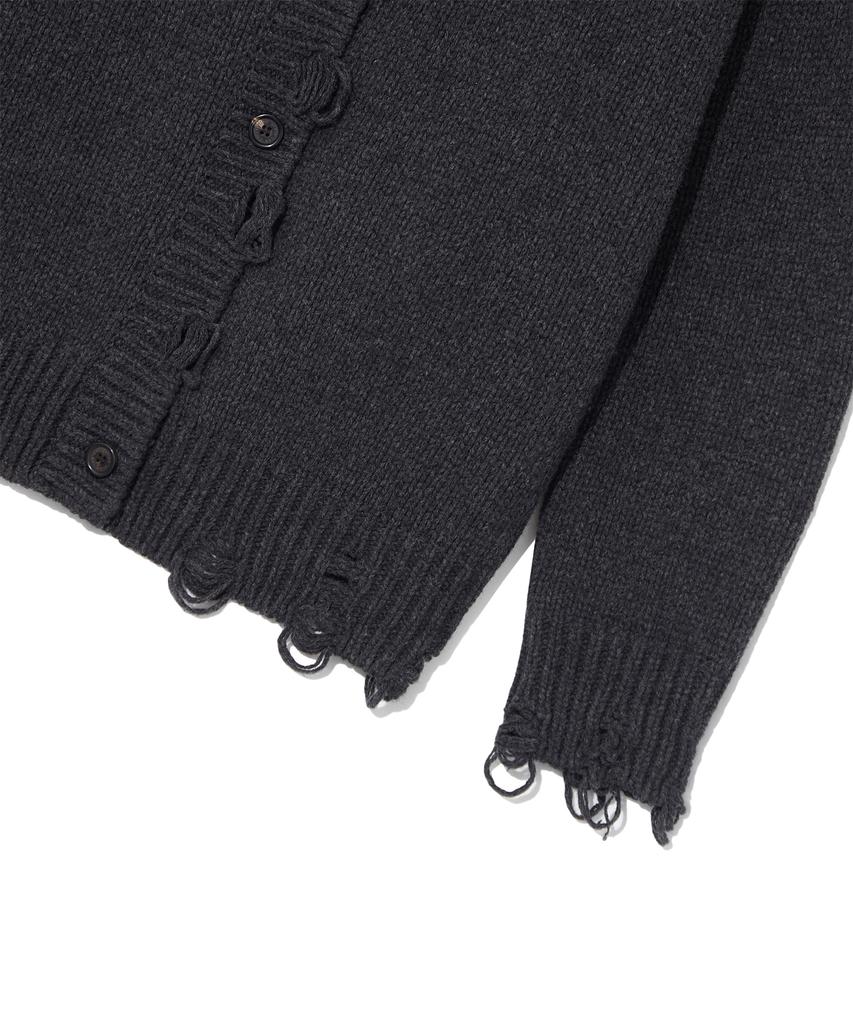 ULKIN [Runway] Oversized Cardigan_Charcoal
