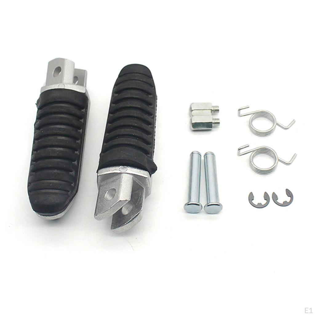 1 paar Motorcycle Foot Pegs Rest Pedals Fit for DL650F 1400, Easy to Install