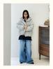 Winter Korean Style Loose Plus Size Casual Padded Cotton Hooded Jacket
