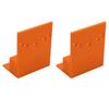 Stepped Positioning Plate for Wardrobe Side Closing Applications with Stair Step Design for Accurate Vertical Limit Alignment