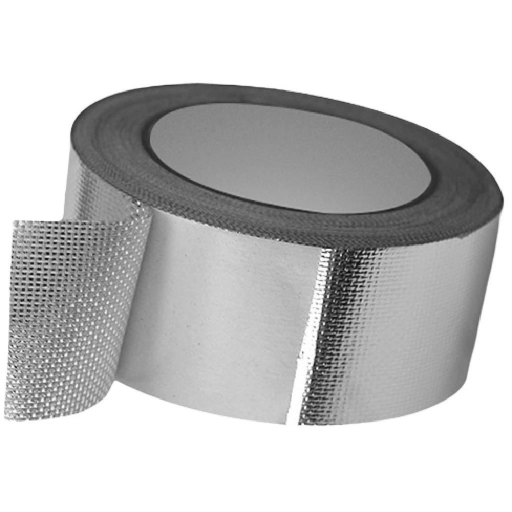 Aluminium-Finish-Band für Auto-Schalldämmung & Wärmeisolationsmaterial – Hochleistungs-Dichtungsband für Fugen, Butylkautschuk, Kabel – 2,0 Zoll x