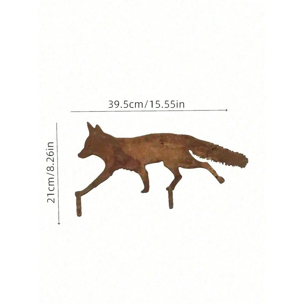 

Metal Animal Garden Stakes Set for Halloween Christmas Outdoor Yard Decor Patio Lawn Ornament Unique Holiday Gift TY6643-40cm-xiu разноцветный