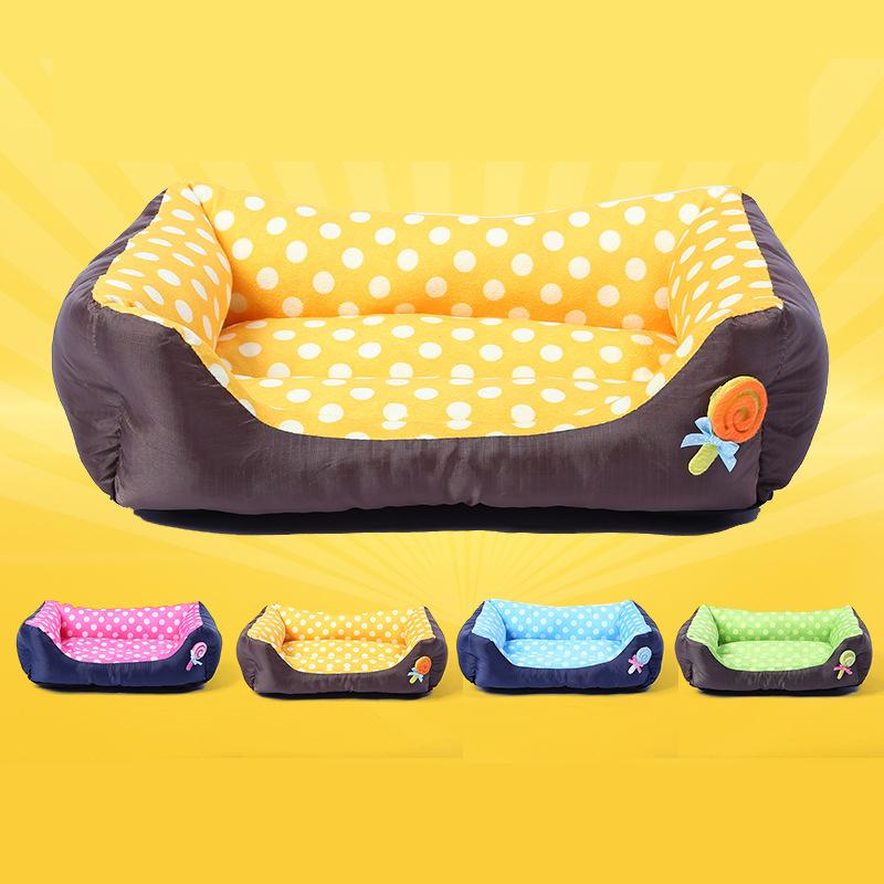 Paturi drăguțe cu buline pentru câini pentru casă de pisici pat de câine pentru câini mari provizii Covoraș Scaun auto pentru câini S/M/L Pernă pentru cățeluși Cuib pentru animale de companie Sac de dormit