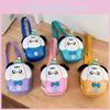 Colorful And Playful Eggshell Bag For Children With Puppy Motif In Pink Yellow Purple Blue And