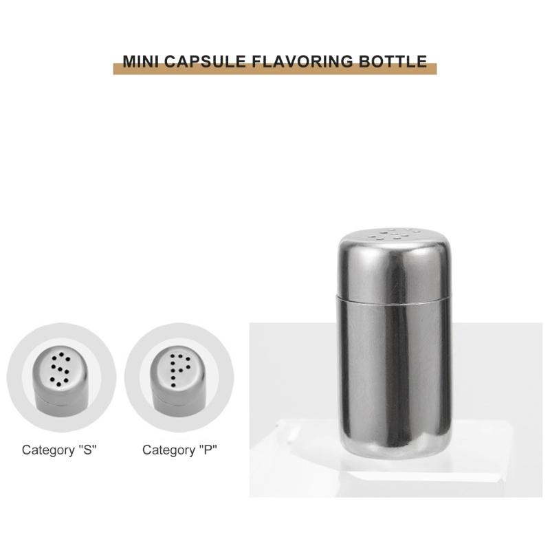 2lots Kitchens Camping Storage Spices Container Stainless Seasoning Bottles for Family Picnics