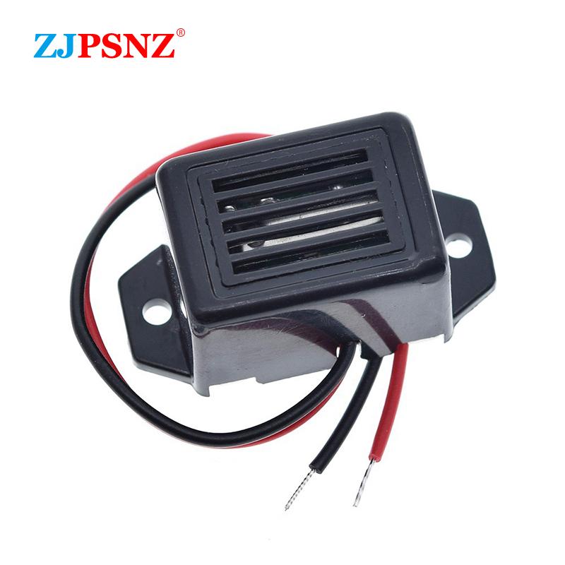 Siren Beeper Buzzer Sound Warning Alarm Adapter Cable Slim Invisible For Car Truck Vehicle Reversing Reminders 3V 6V 9V 12V 24V