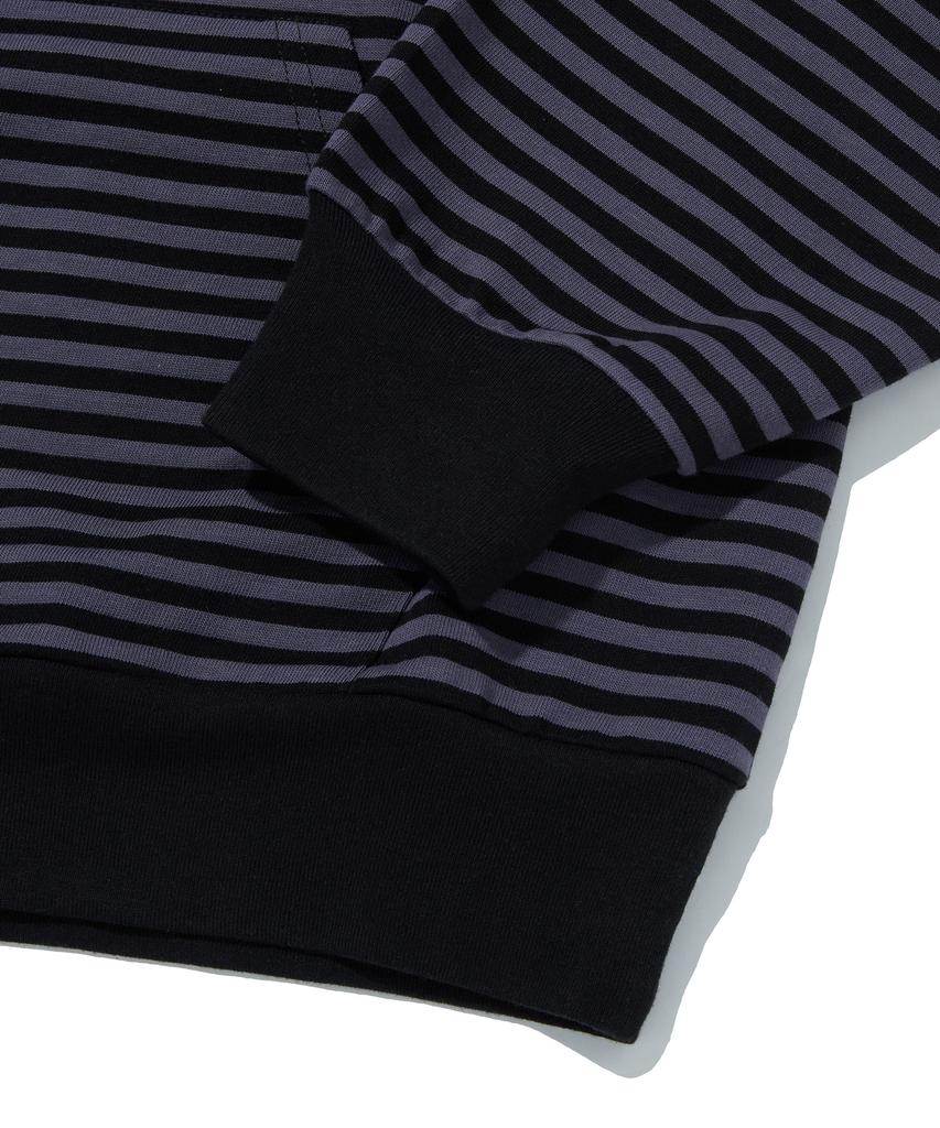 Stripe Hoodie [Black]