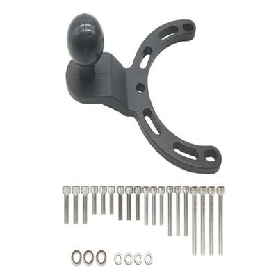 Motorcycle Gas Tank Mount Adjustable GPS Phone Camera Bracket Holder with Bolts
