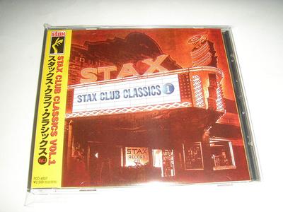 CD VARIOUS - Stax Club Classics (1)  PCD4937 Japan ObiMusic Others Used