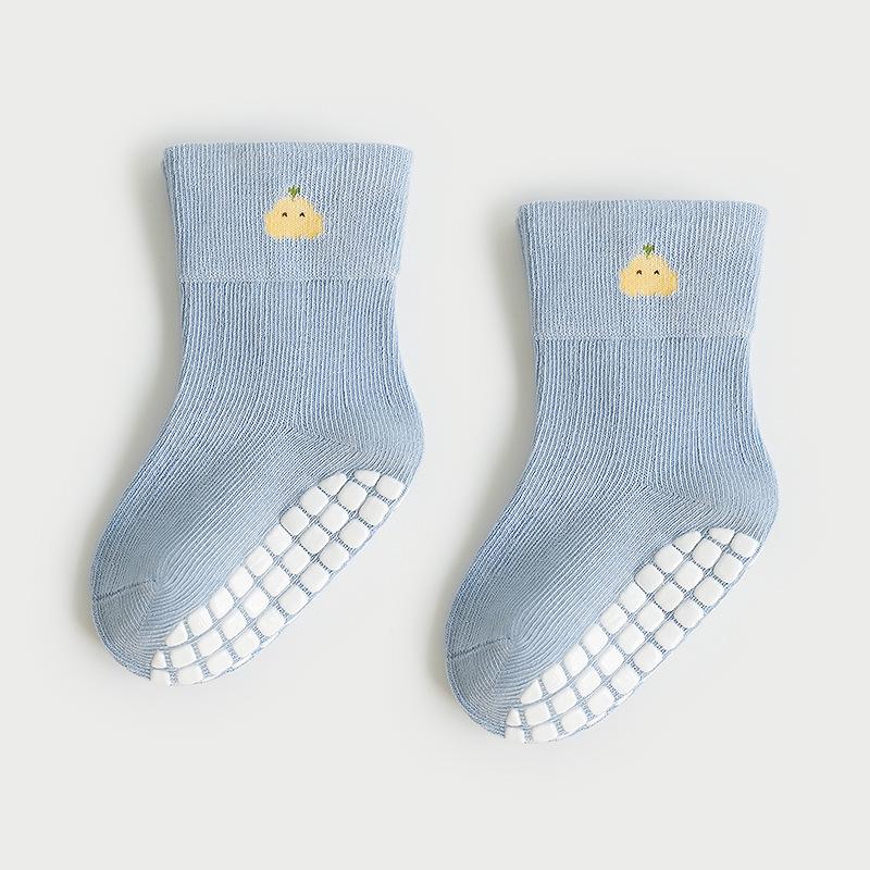 

Мультяшные нескользящие хлопковые детские носки для пола для 0-3 месяцев, до середины икры, весна/осень M (1-3 Years, Foot Length 11-13cm)