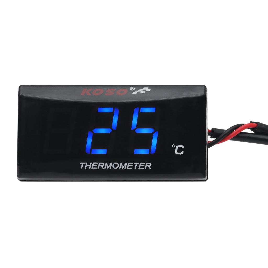 Motorcycle Thermometer for Koso Water Temperature Tank Retrofit Sensor °C for XMAX300 CB400 MT 07 09 Adaptor Joint Pipe 16~22mm