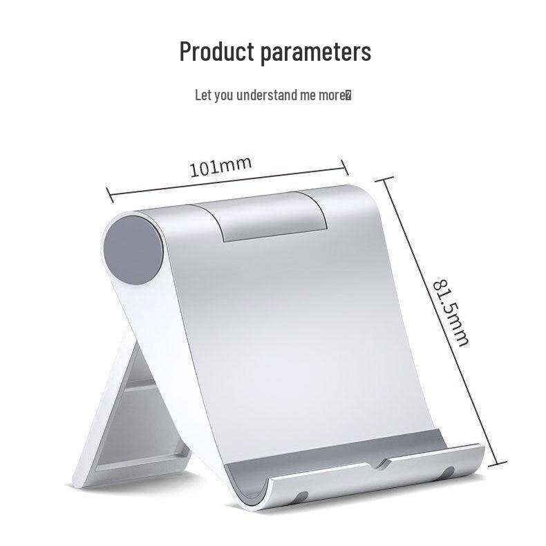 

1 Piece - Mobile Phone and Tablet Desktop Stand with Vertical Holder and Storage Rack