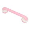 Suction Shower Grab 14.37 Inch Length Heavy Duty Safety Bar Bathtub Grab Bar for Baby Kids Pink