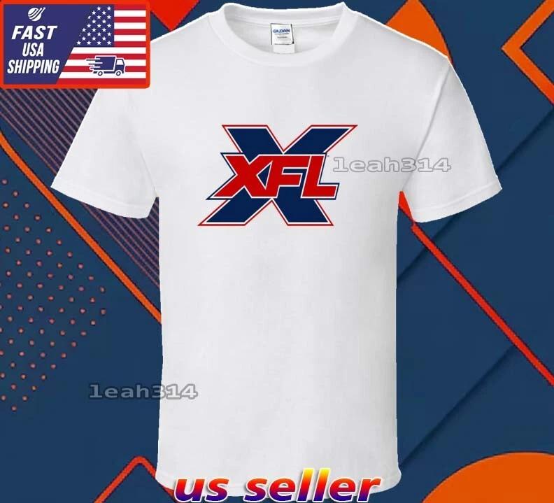 New Shirt Xfl Logo T-Shirt Funny American Usa Unisex Size S-5XL M