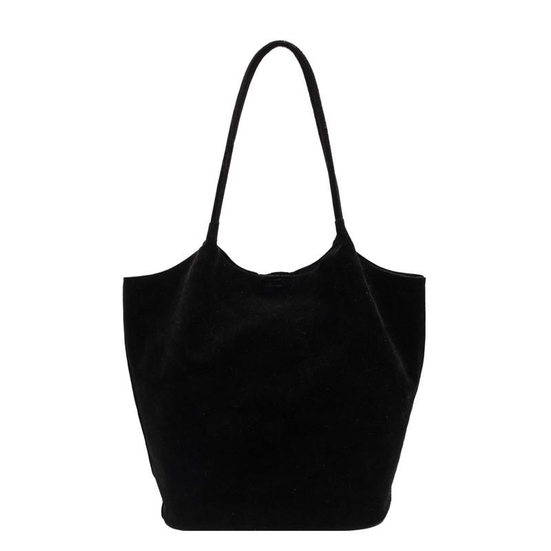 Ielgy Retro Fashion Large-Capacity Tote Bag Shoulder Work Commuter Female Bag