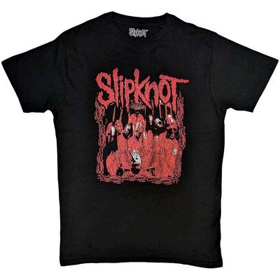 Offizielles Slipknot T-Shirt Band Rahmen Album Herren Schwarz Rock Metal T-Shirt Unisex NEU