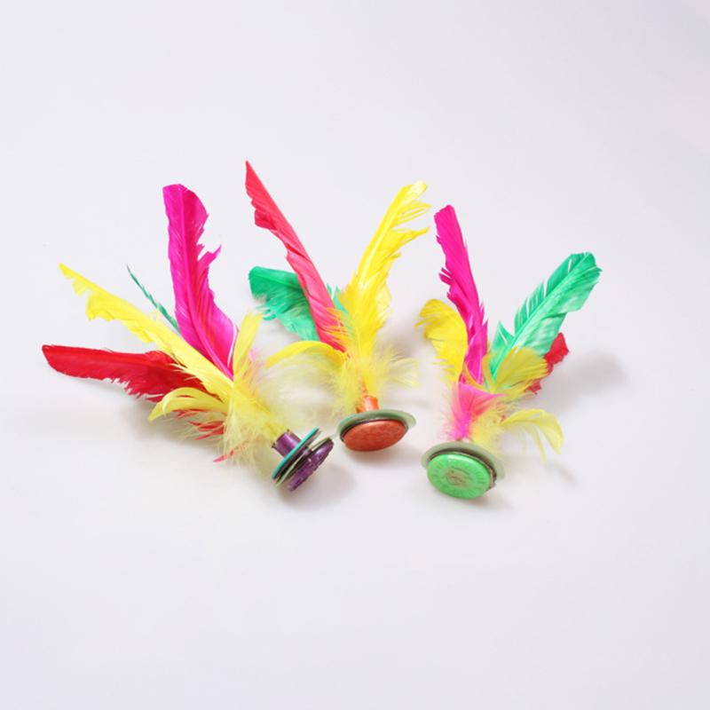 1 st Traditionella Jian Zi Bollar Sparka Shuttlecock för Utomhusaktiviteter