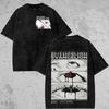 New Century Evangelion Unisex Washable T-shirt, Anime Retro Washable Anime Fan T-shirt Unisex