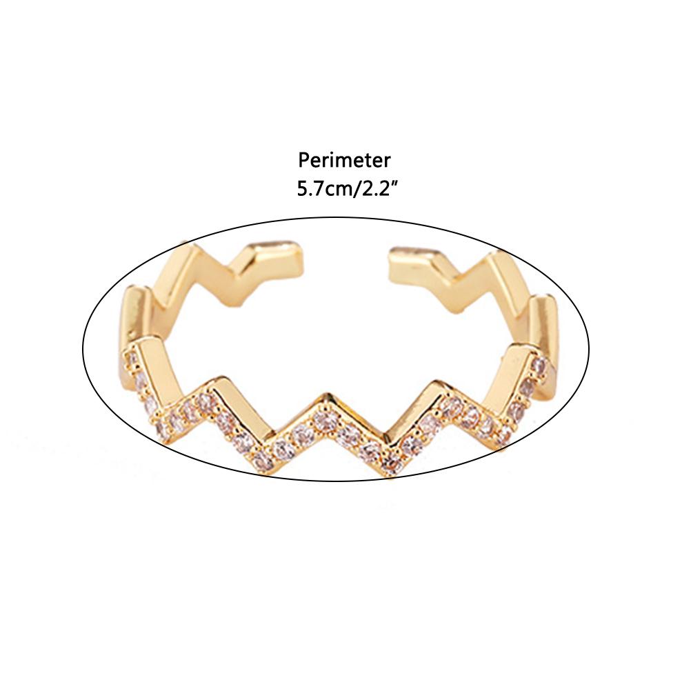 Ring An Meine Tochter Höhen Und Tiefen Inspirierender Ring Öffnend Verstellbarer Wellenring Inspirierende Ringe für Frauen