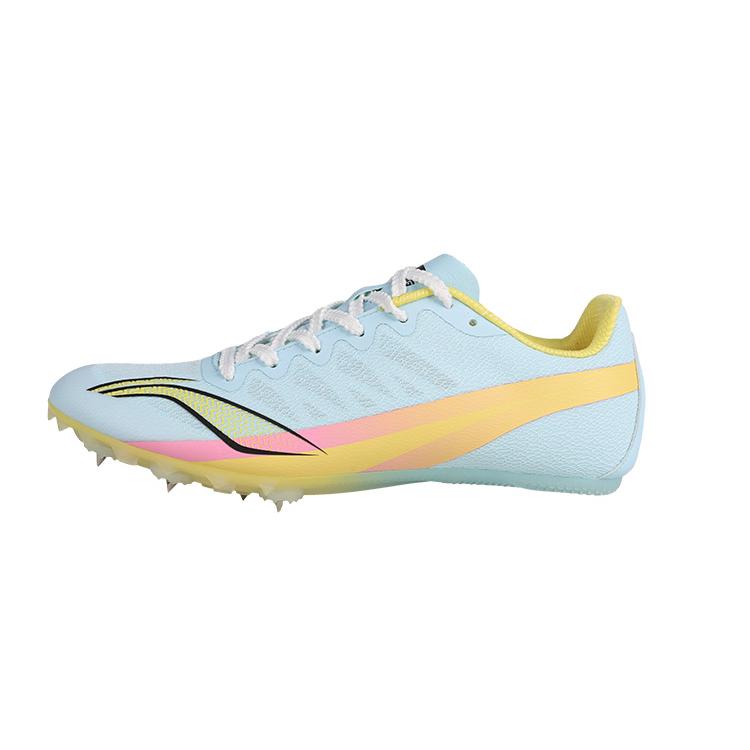 New LiNing Cushioning Abrasion Resistant Lightweight Low Top Sprint Running Shoes Unisex Cotton Candy LJJT911-3