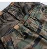 Heavyweight Cotton Men's Harajuku Retro Camo Workwear Shorts