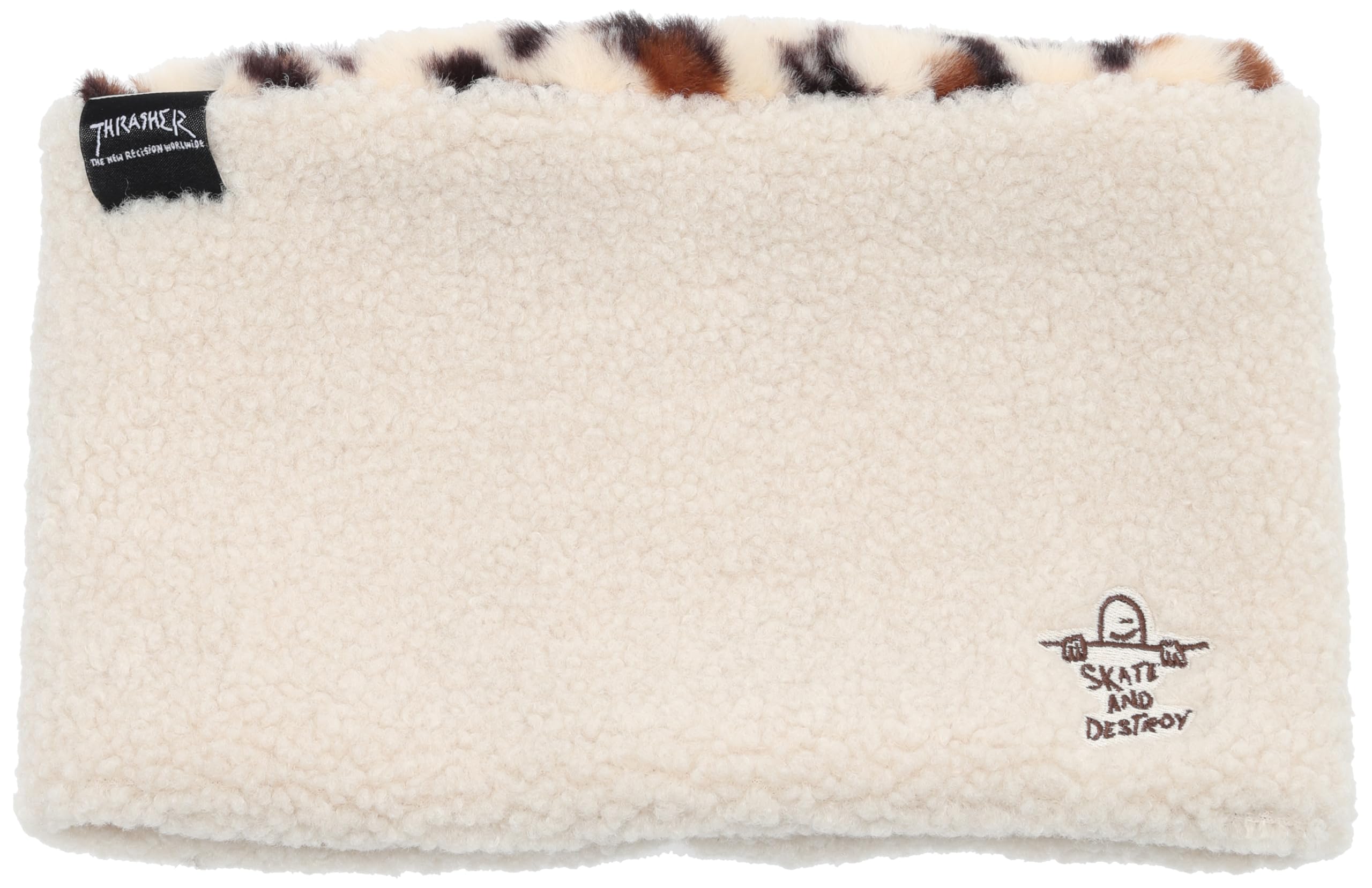 

Thrasher Reversible GONZ SAD Neck Warmer Boa and Leopard Print Reversible Neck IVO FR Kids (24TH-K54K) - Warmer,