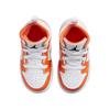 Air Jordan 1 Mid SE TD Electro Orange Baby Sneakers Black White DM4230-800